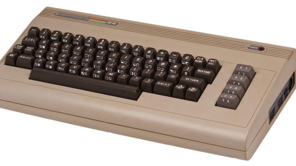 Suksessdatamaskinen Commodore 64, som fortsatt får mange hjerter til å banke litt fortere.