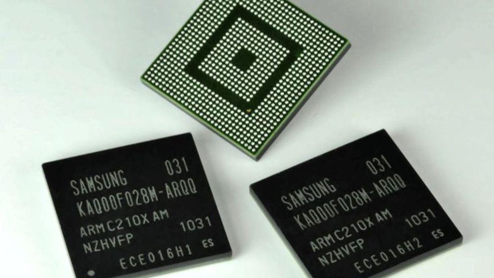 Samsungs Orion-prosessor, som er basert på to ARM Cortex A9-kjerner.
