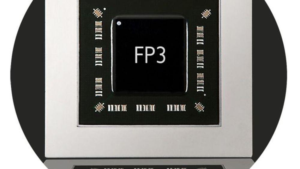 Den nye nettverksprosessoren FP3 fra Alcatel-Lucent.