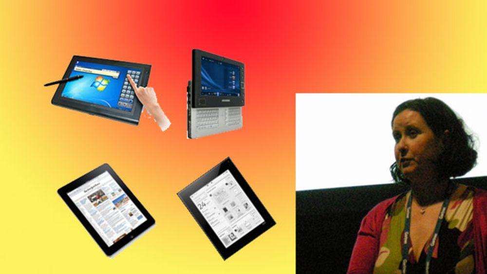 Gartner-analytiker Carolina Milanesi har sett på mange typer nettbrett, men mener én skiller seg ut for bedrifter: Apple iPad.