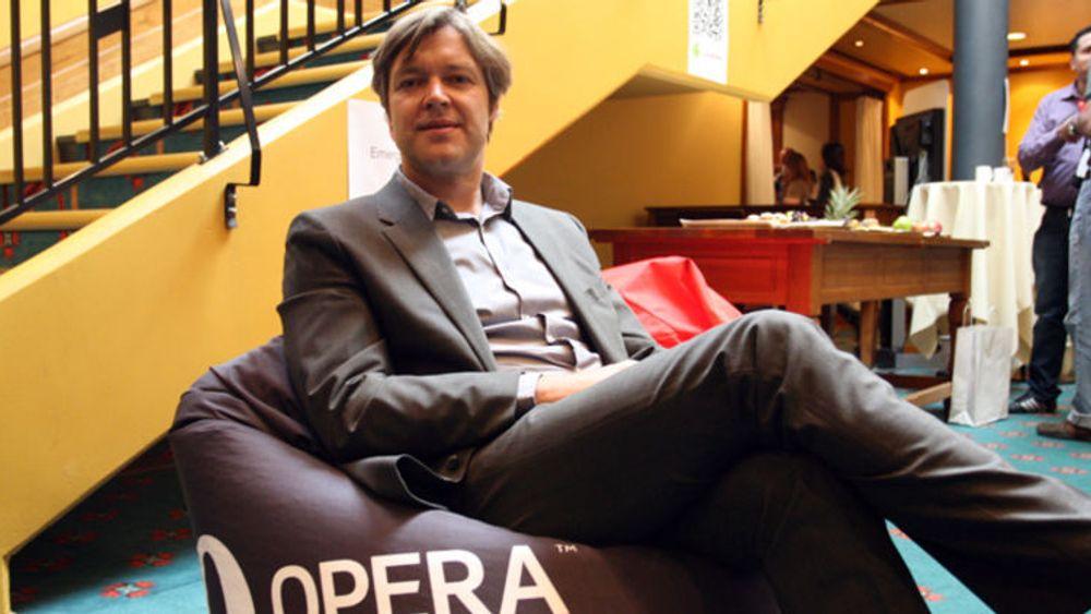 Skuffet: WAC-samarbeidet har ikke gått som forventet, mener direktør Lars Boilesen i Opera Software.