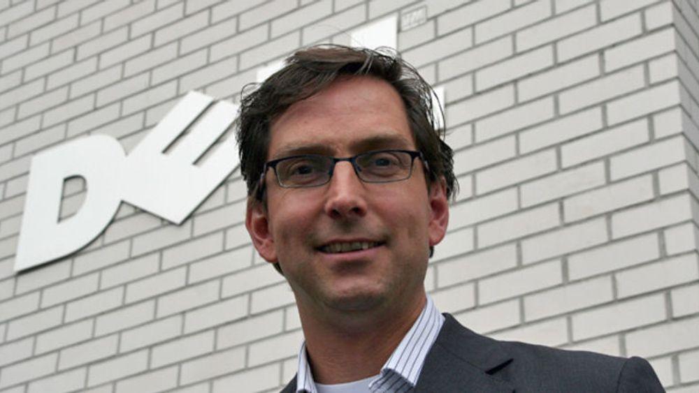 Michael Jacobs i Dell Norge skal levere lagringsløsninger til Telecomputing.
