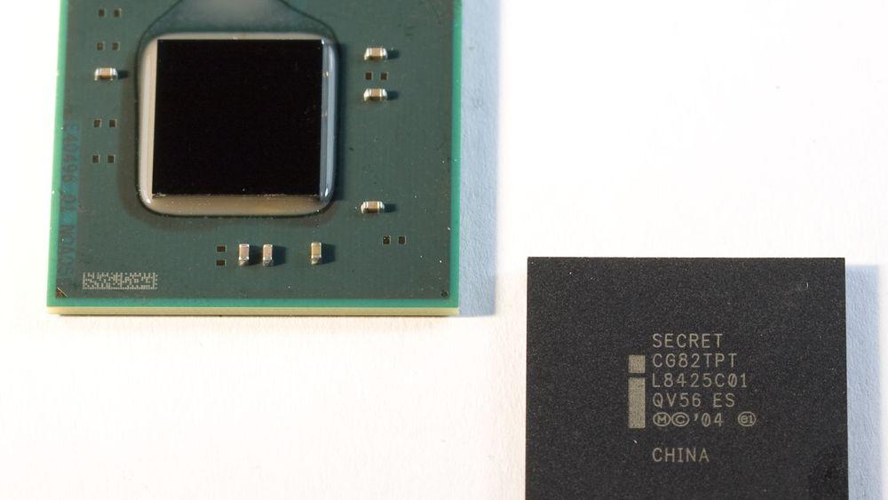 Tokjernede Intel Atom-prosessorer for Pine Trail-plattformen.