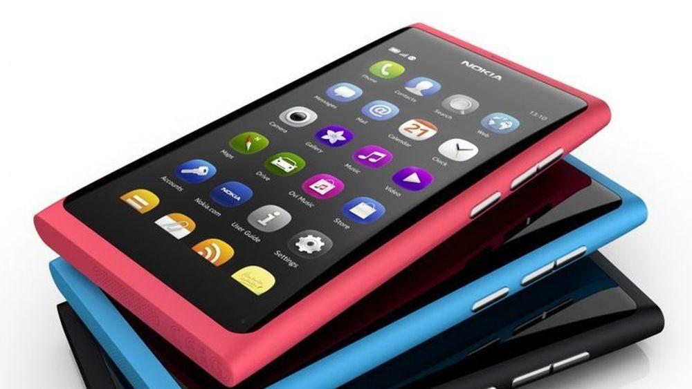 Nokias MeeGo-baserte N9-mobil.