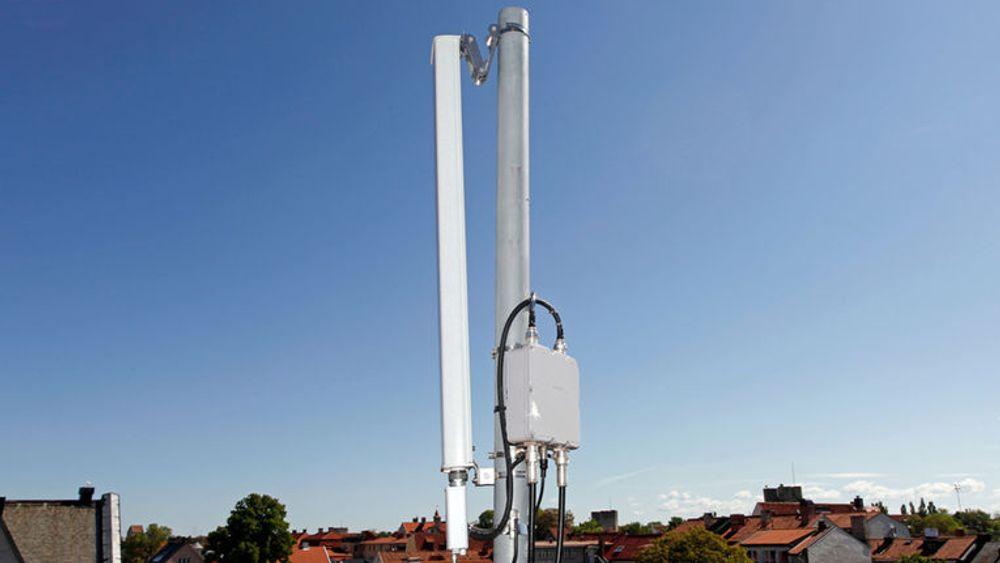 Ericsson LTE-utstyr, et sted i Sverige.