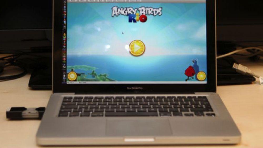 FXI Cotton Candy gjør det blant annet mulig å spille Angry Birds Rio for Android på Mac.