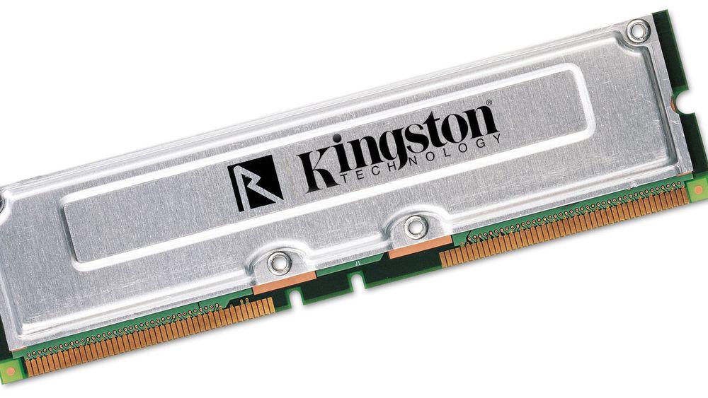 Kingston er blant selskapene som leverer minneprodukter basert på Rambus-teknologi.