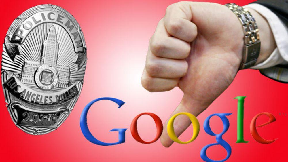 Google greier ikke å levere en e-posttjeneste som tilfredsstiller sikkerhetskravene til politiet i Los Angeles.