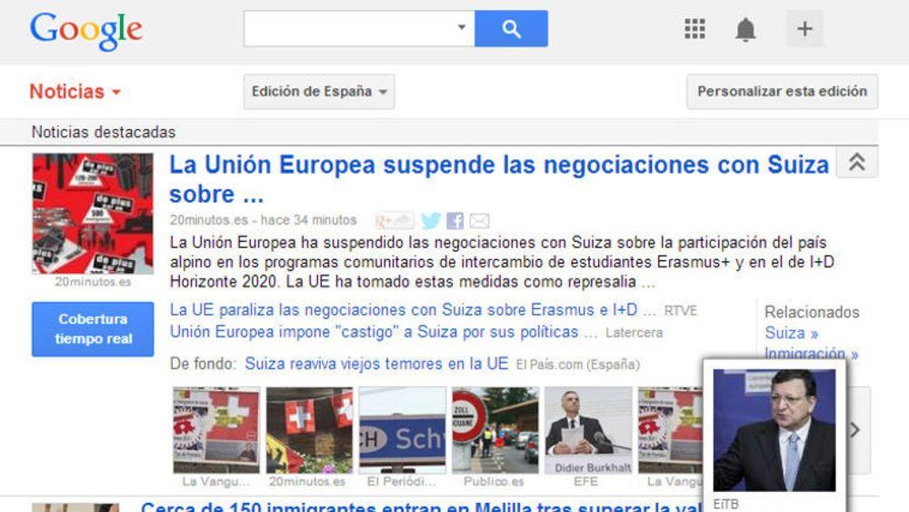 Google News er blant tjeneste som kan bli berørt av det spanske lovforslaget som omtales i saken.