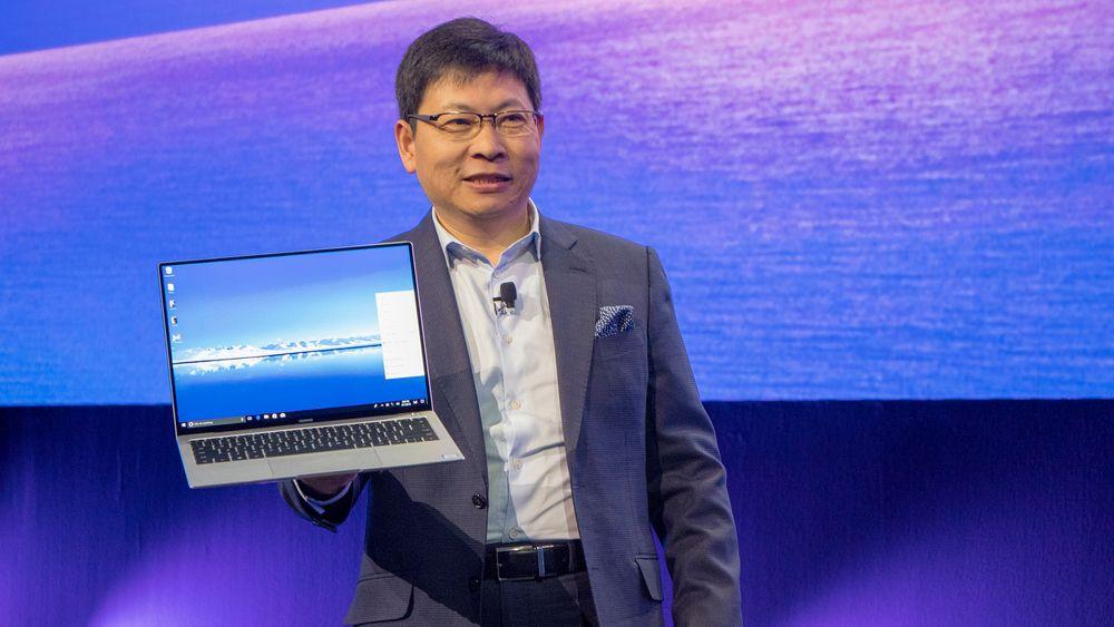  Huaweis sjef for forbrukerteknologi har store planer om å ta en svær jafs av PC-markedet.