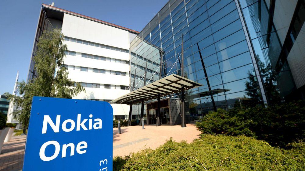 Den finske telegiganten Nokias hovedkvarter i Espoo i Finland.