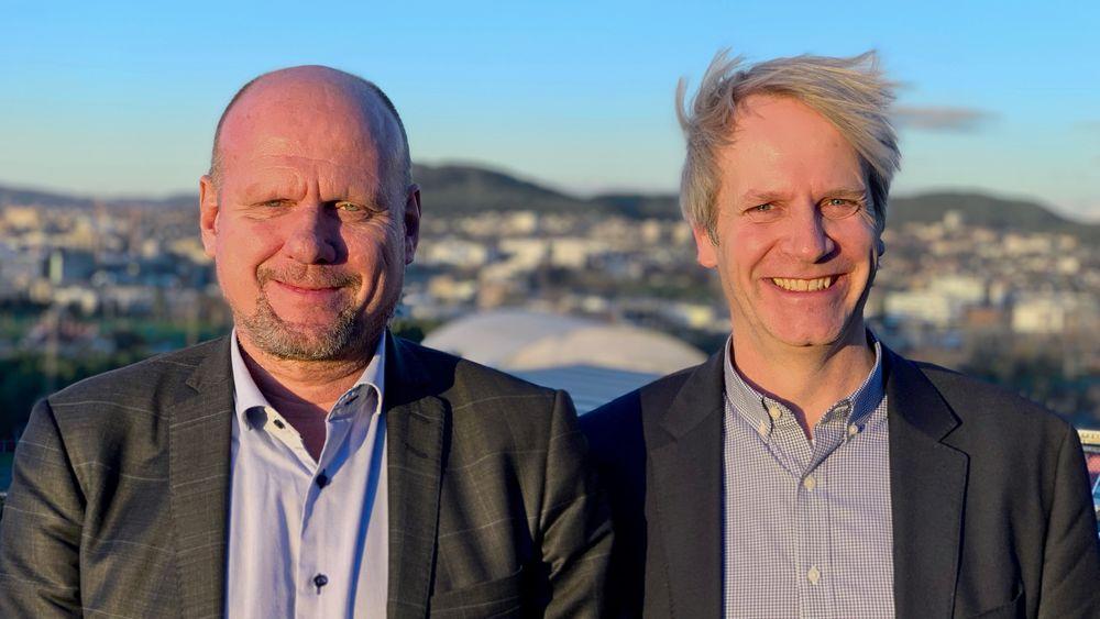 Thor-Erik Skrøder, adm. dir. i Communicate, og Kjetil Abrahamsen, Regional Director & Strategic Advisor.