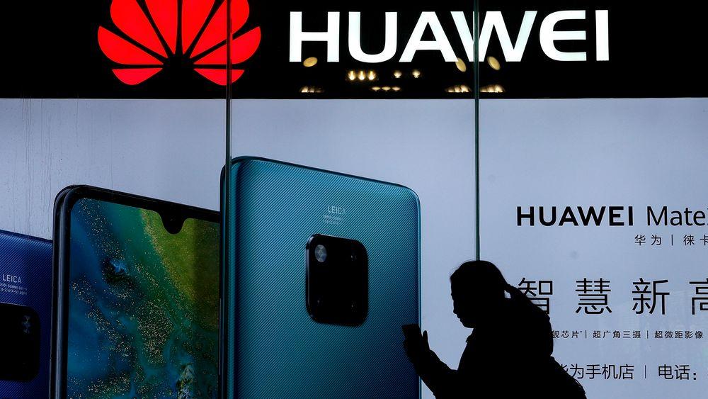 Huawei, mobiltelefon, kina, spionasje