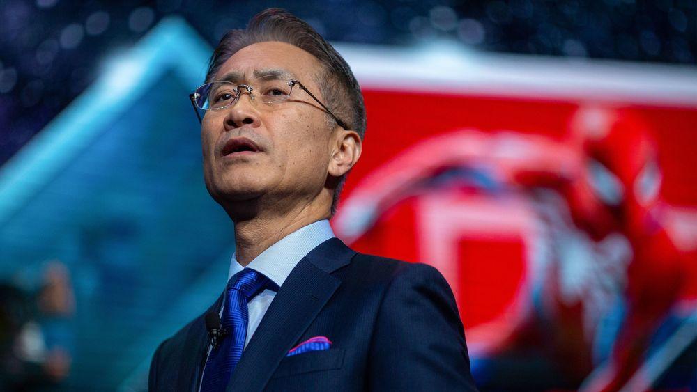 Sony ved toppsjef Kenichiro Yoshida kjøper seg opp i det norske IT-selskapet. Bildet er fra Sonys pressekonferanse på CES-messen i Las Vegas i januar 2019.