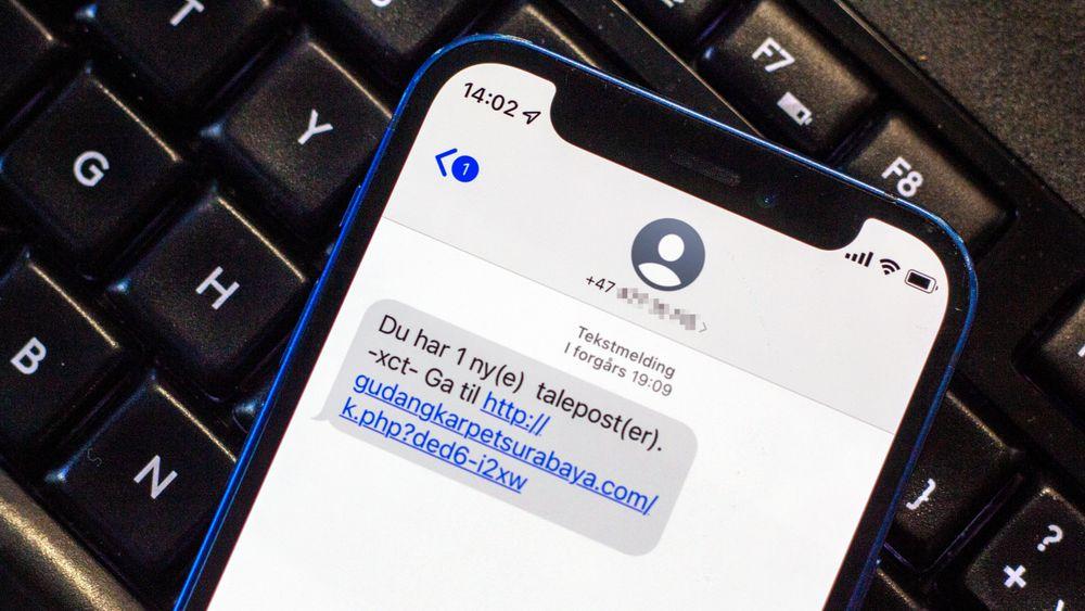 Iphone-brukere får også tilsendt SMS med lenker som leder til Android-basert skadevare.